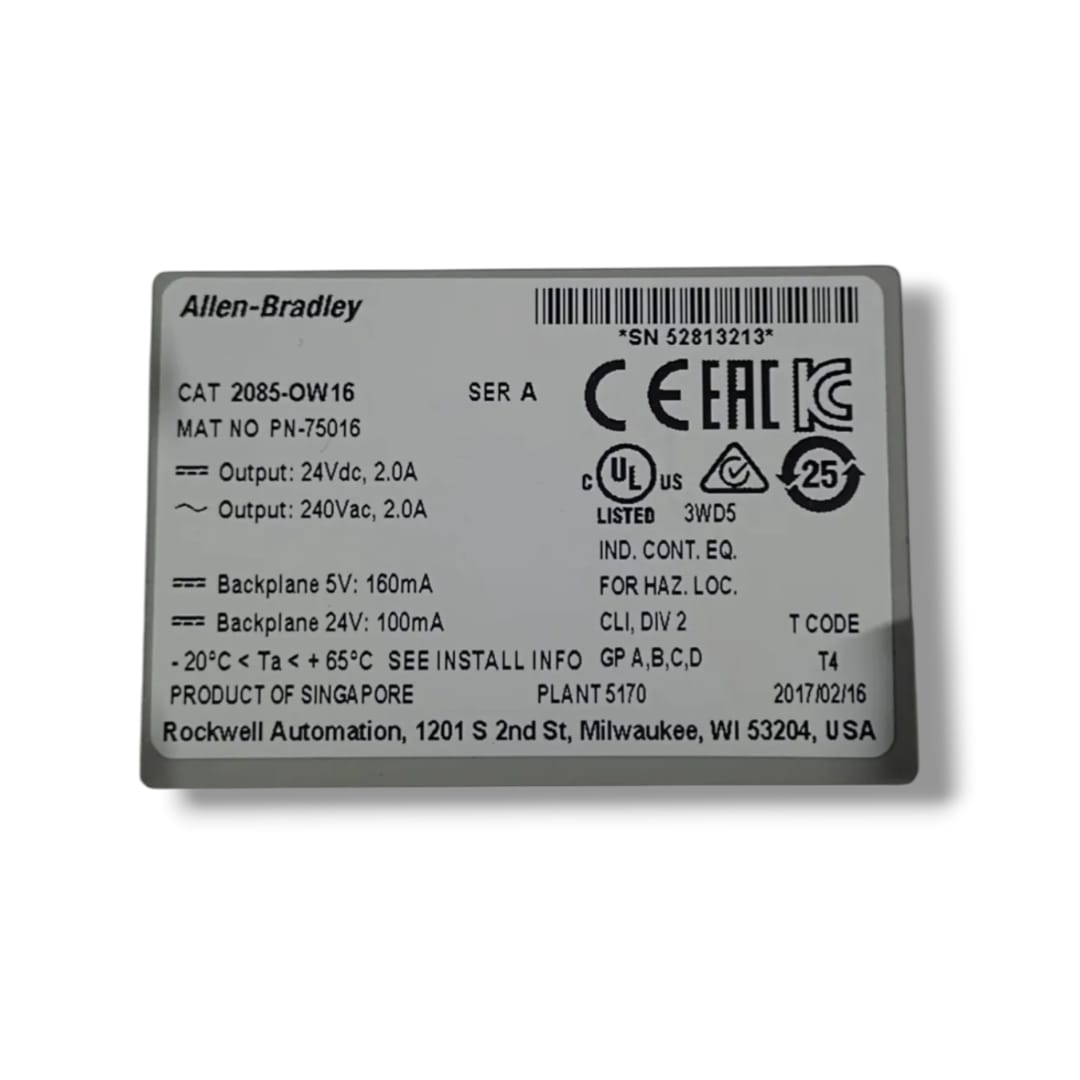 Allen Bradley 2085-ow16