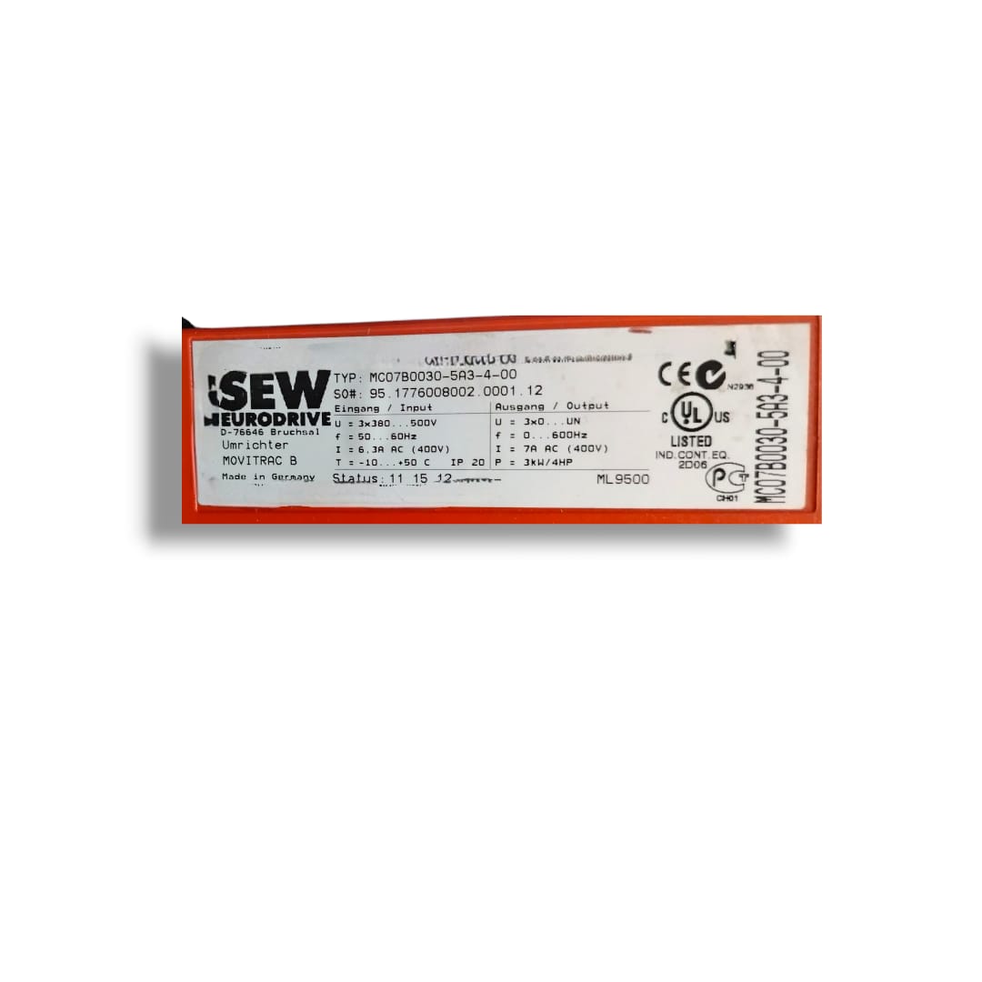 SEW EURODRIVE MC07B0030-5A3-4-00