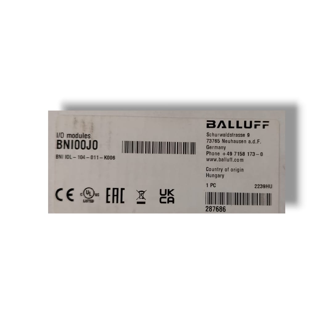 BALLUFF BNI00J0