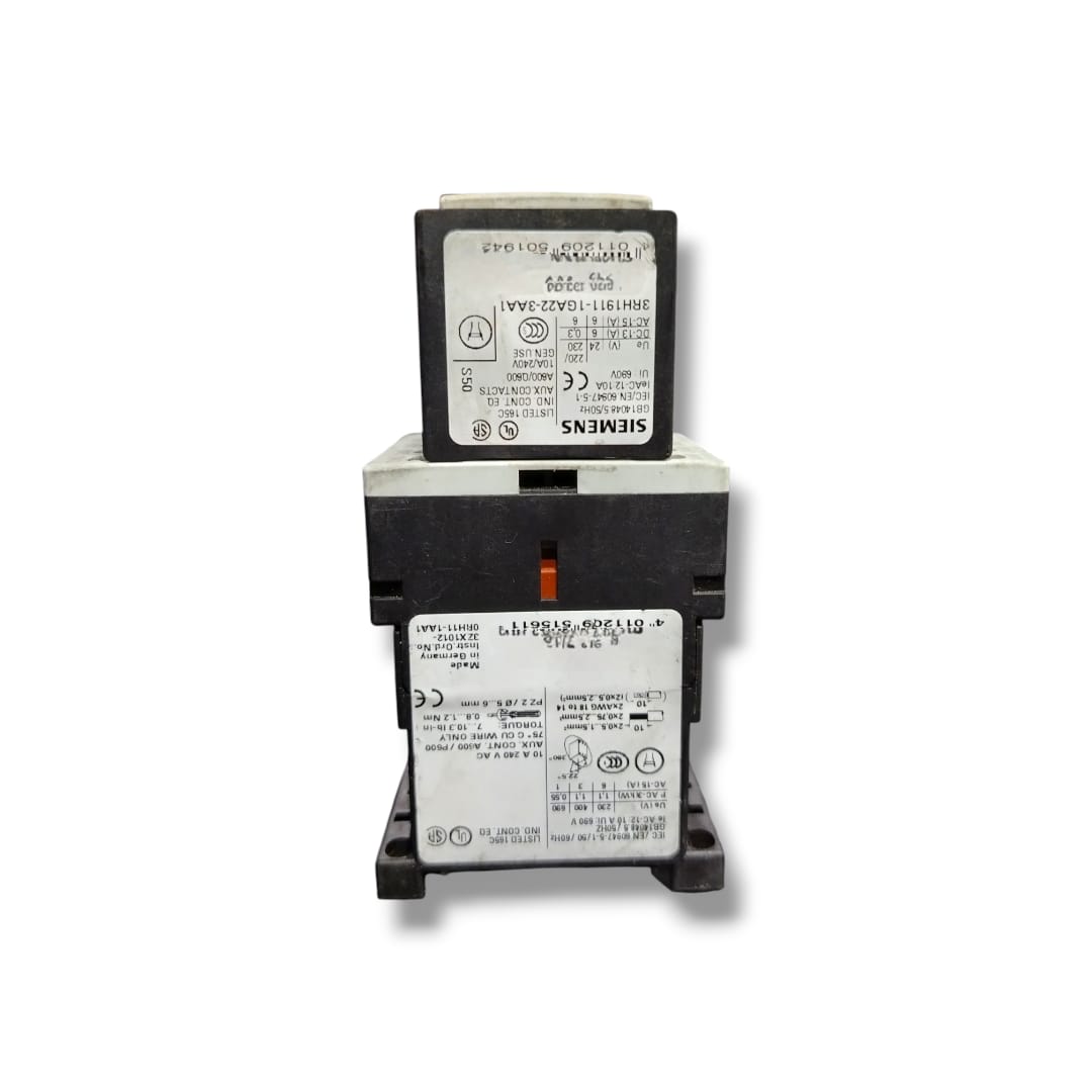 SIEMENS 3RH1911-1GA22-3AA1+3RH1262-1BB40