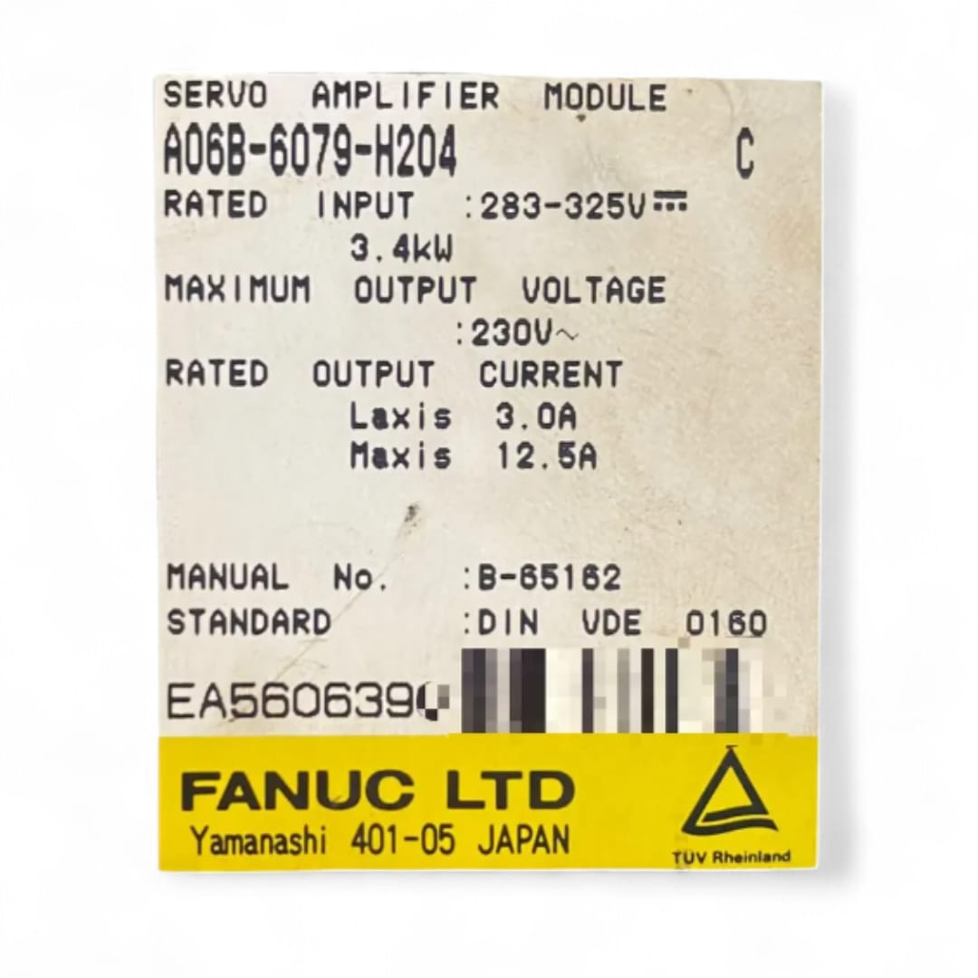 FANUC A06B-6079-H204