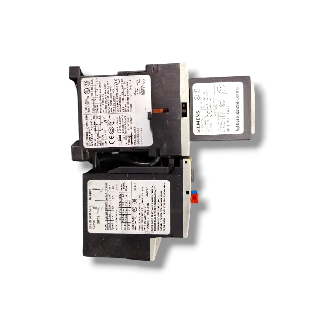 SIEMENS 3RU1116-0JB0+3RT1016-1BB41+3RH1911-1FA22