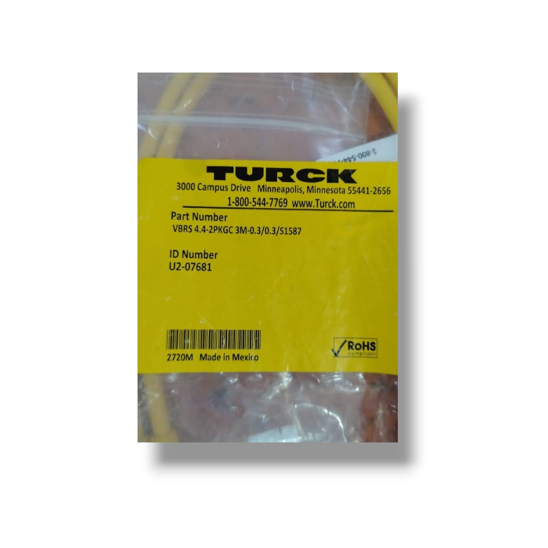 TURCK VBRS 4.4-2PKGC 3M-0.3/0.3/S1587