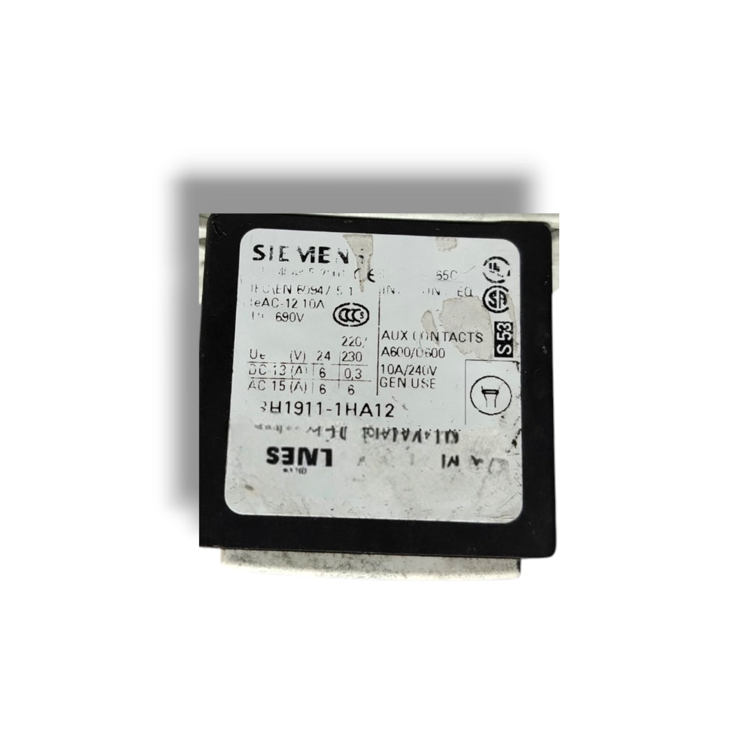 SIEMENS RH1911-1HA12+3RT1016-1BB44