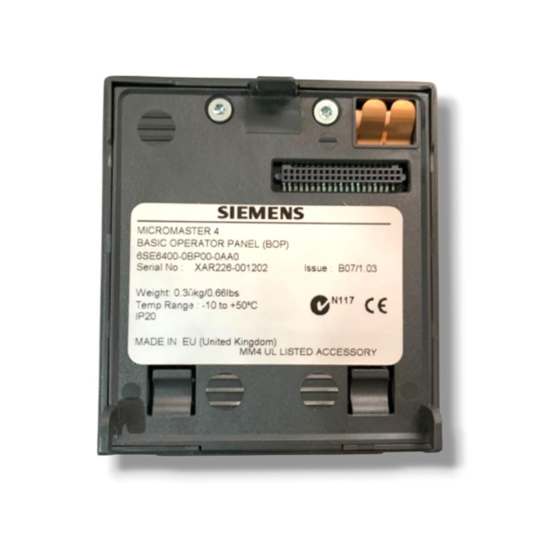 SIEMENS 6SE6400-0BP00-0AA0