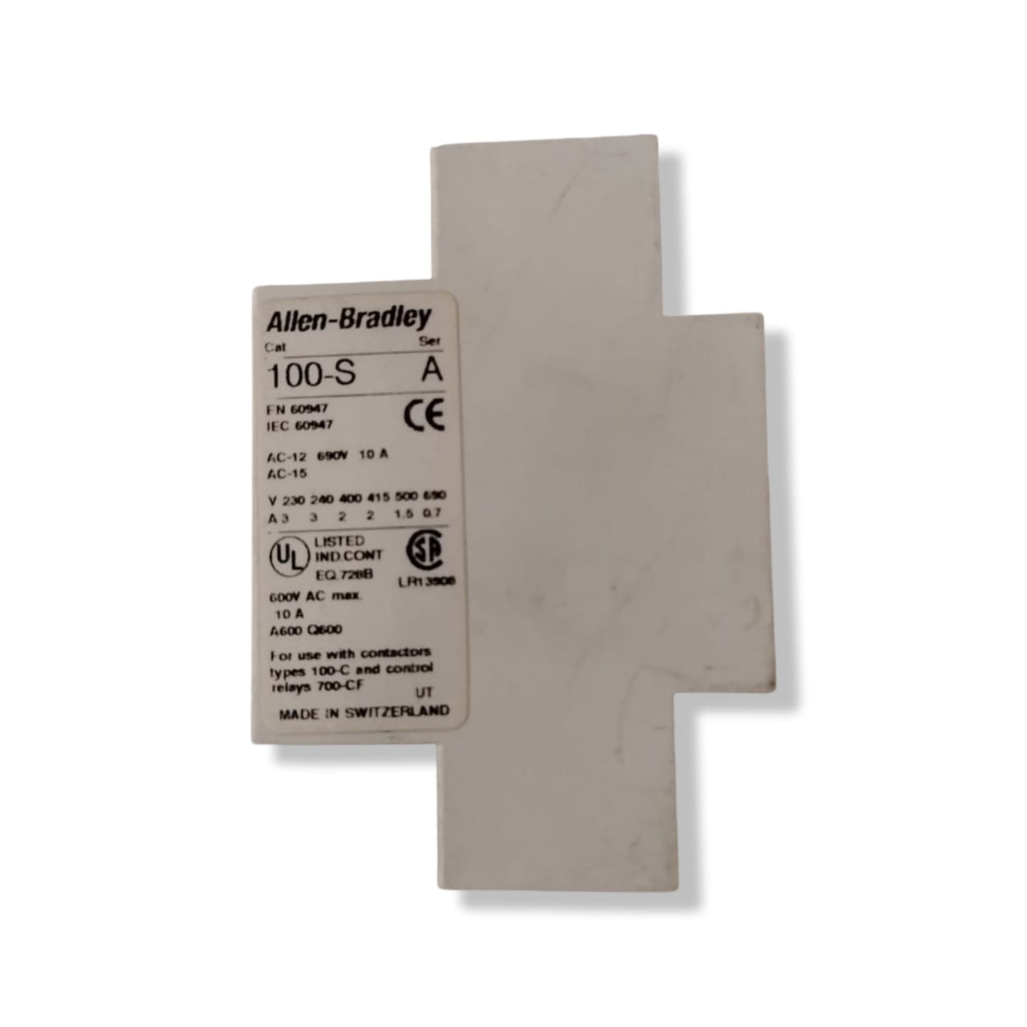 ALLLEN BRADLEY 100-S SER A /B10