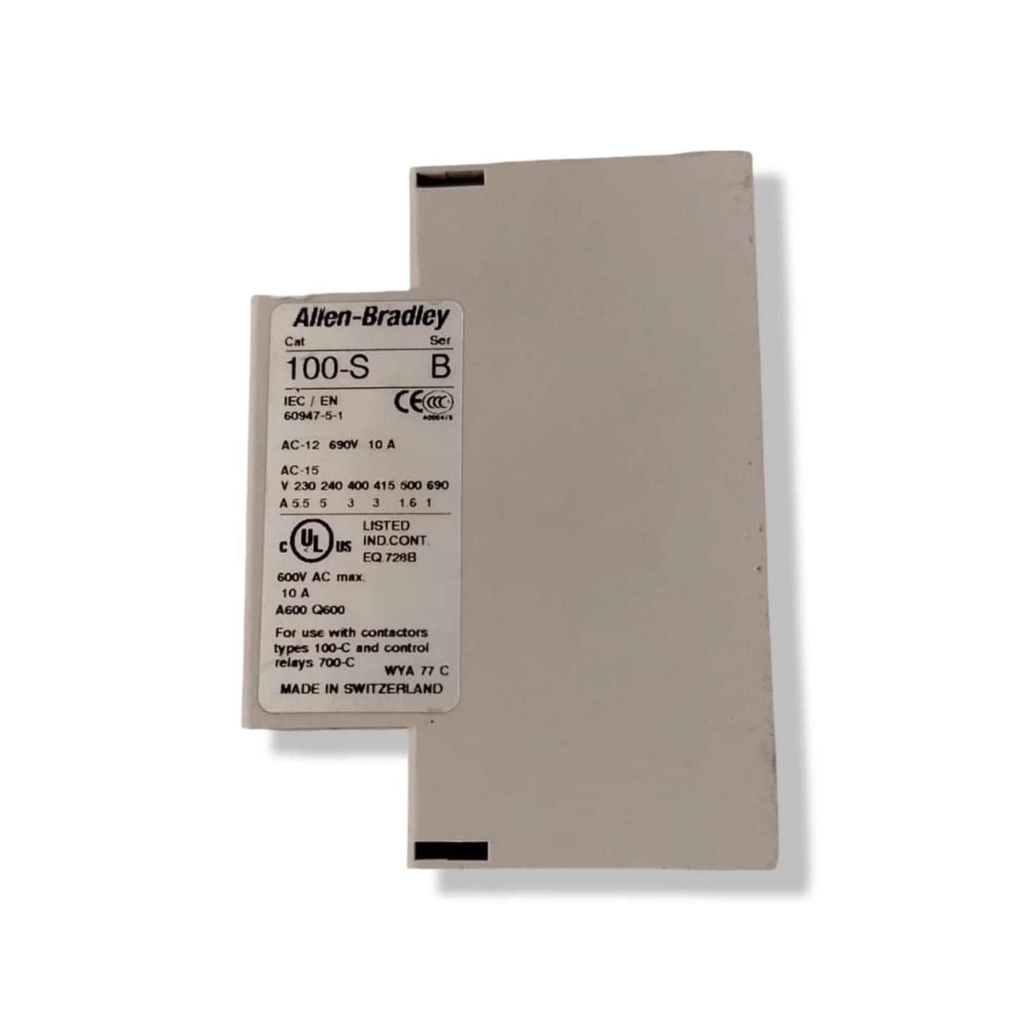 ALLLEN BRADLEY 100-S SER B /A20