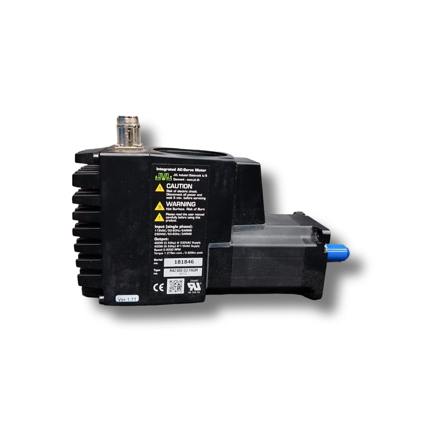 INTEGRATED AC-SERVO MOTOR MAC400-D2-FAGM-A015