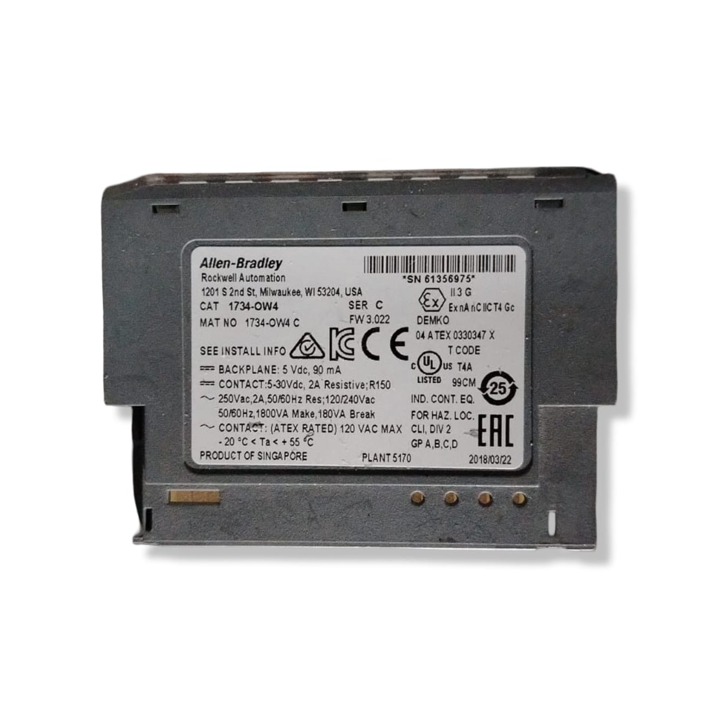 ALLEN BRADLEY 1734-OW4