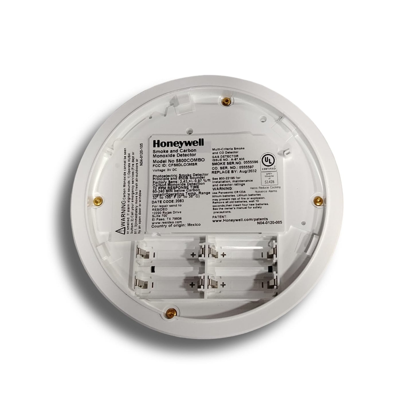 HONEYWELL 5800COMBO