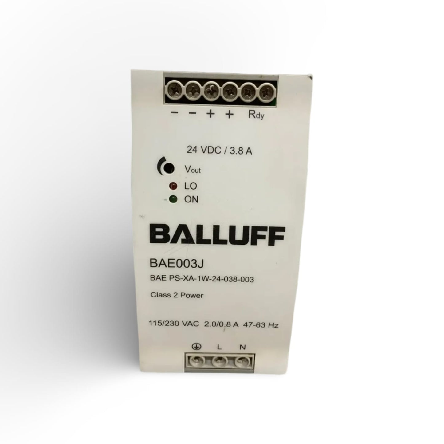 BALLUFF BAE003J BAE PS-XA-1W-24-038-003