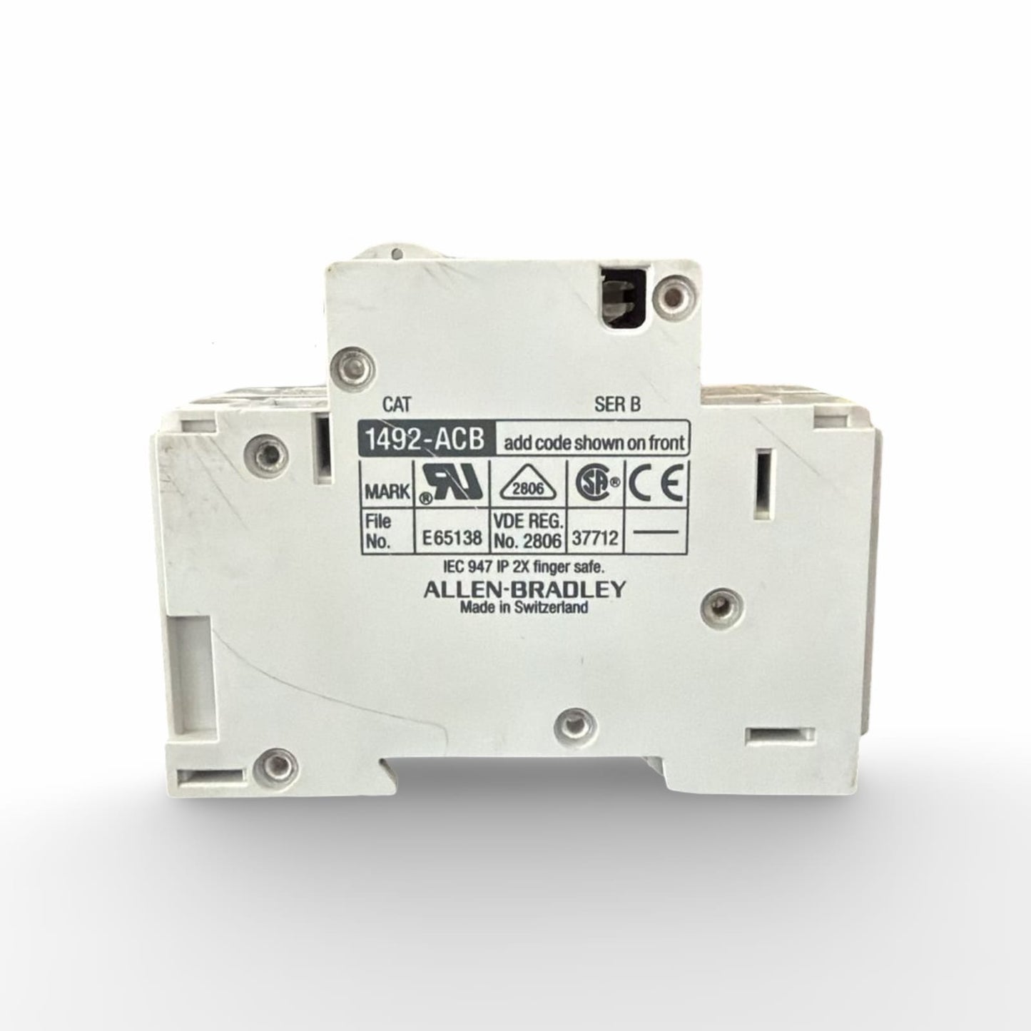 ALLEN BRADLEY 1492-CB1+1492-ACB