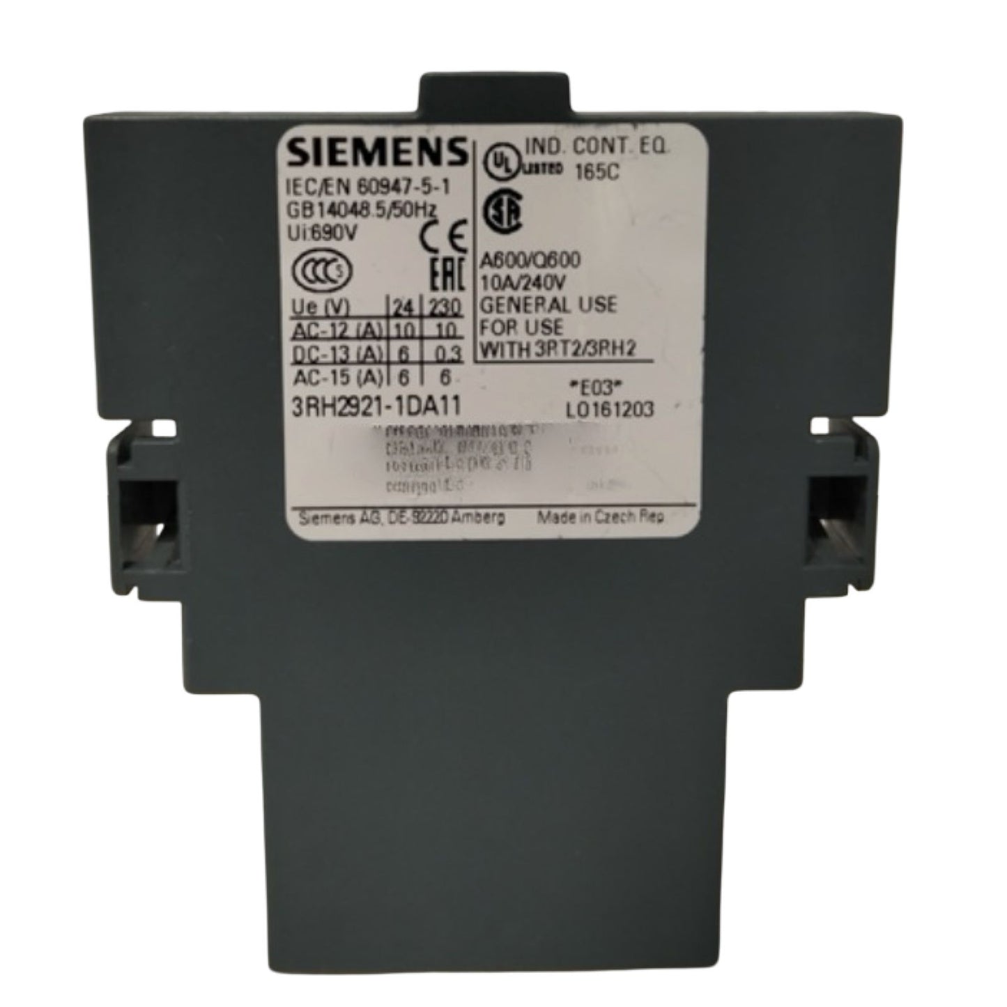 SIEMENS 3RH2921-1DA11