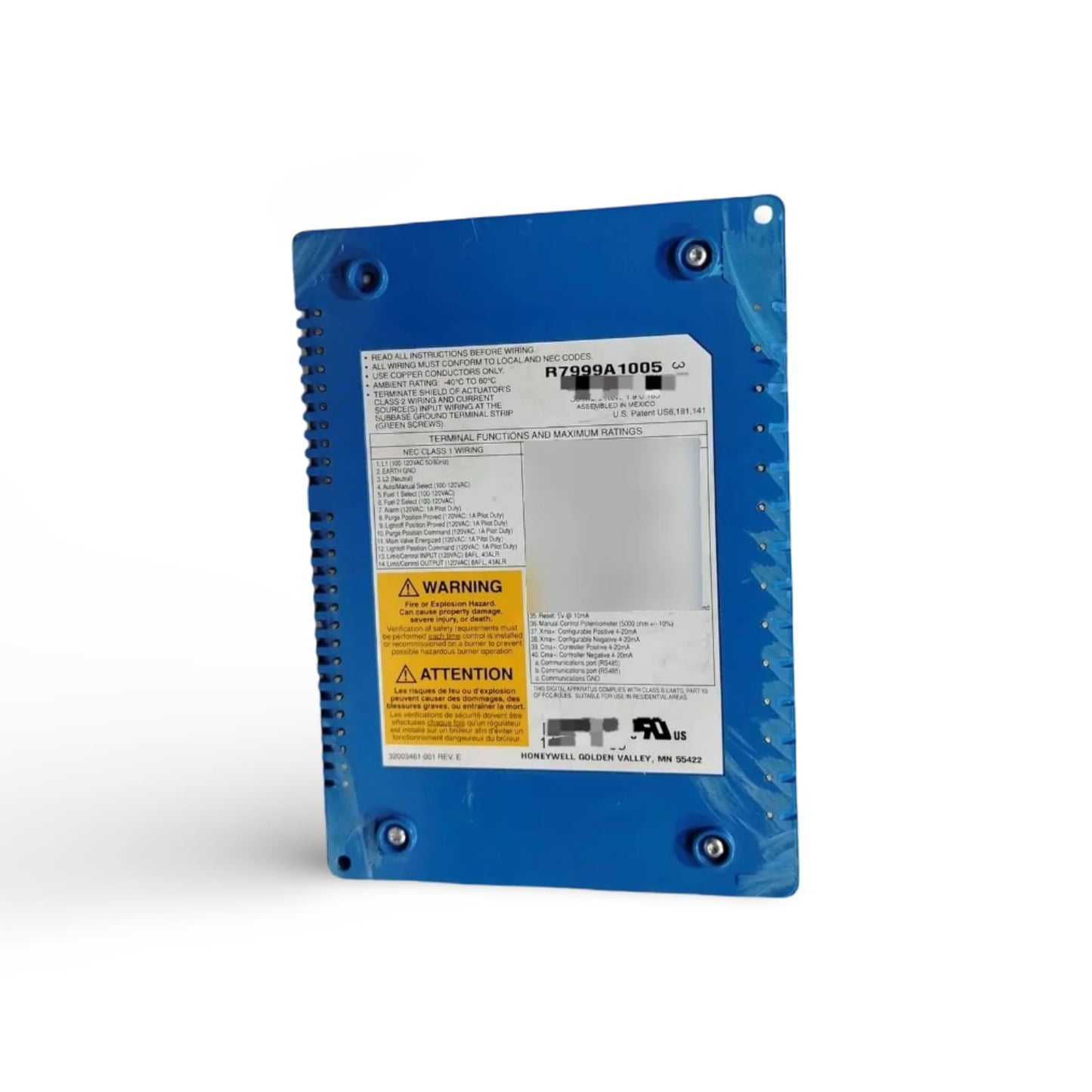 HONEYWELL R7999A1005