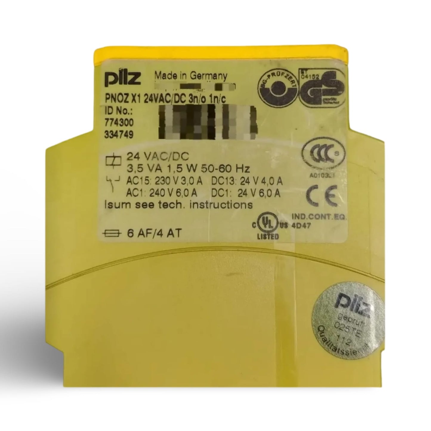 PILZ PNOZ X1 774300