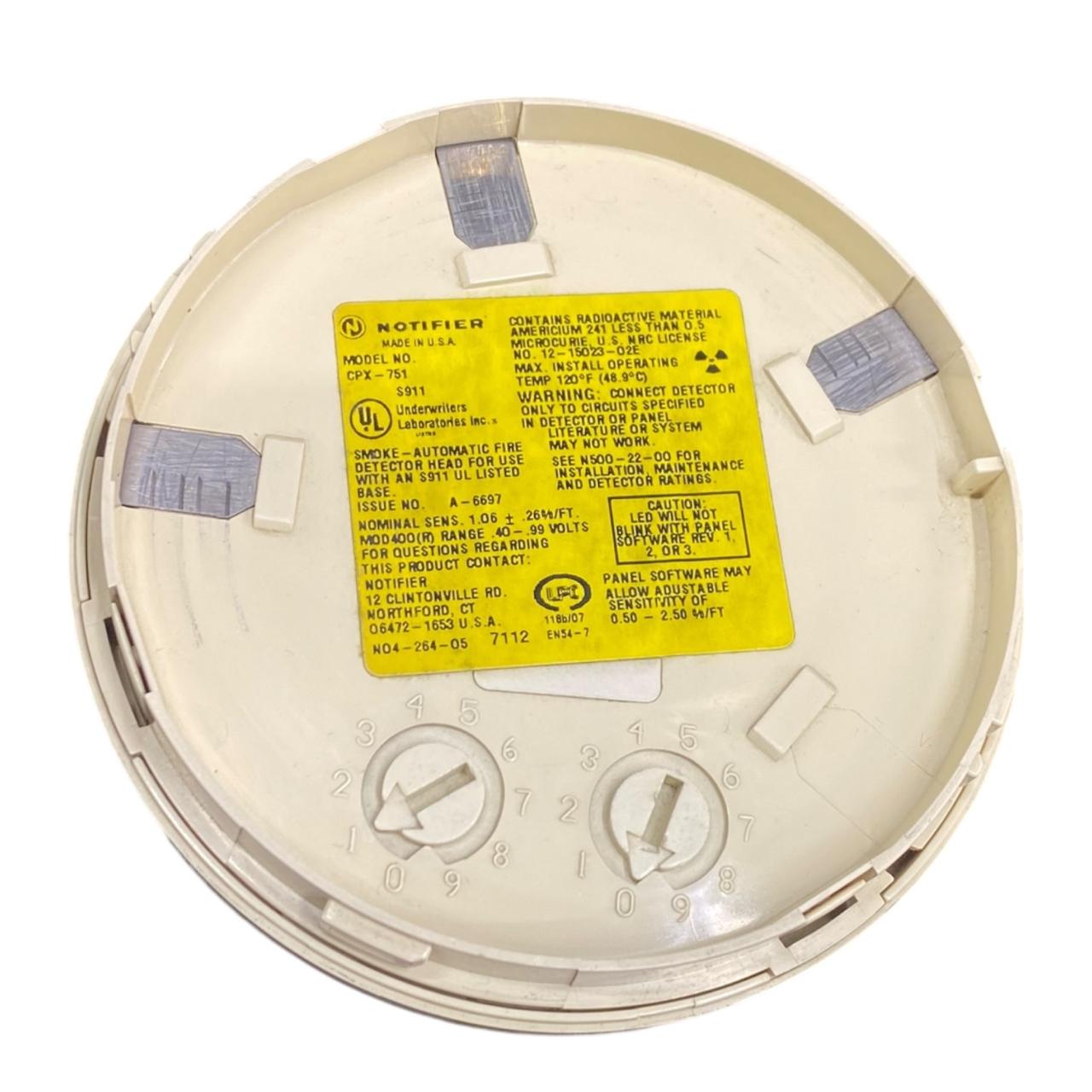 Honeywell Cpx-751 Sensor De Humo