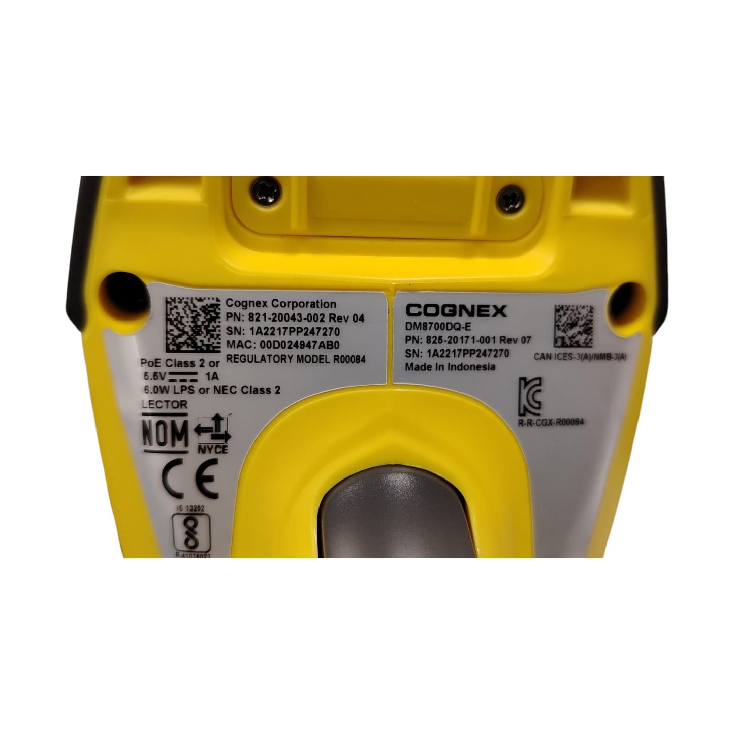 COGNEX DM8700DQ-E LECTOR DE CÓDIGOS DE BARRA