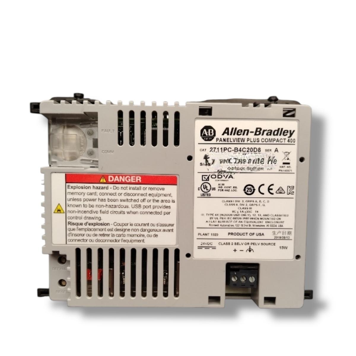 Allen-bradley 2711pc-b4c20d8 PanelView Plus