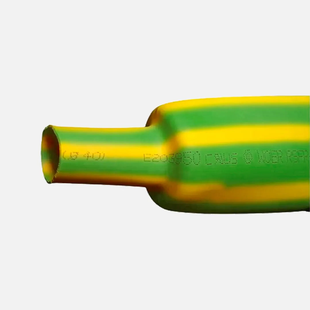 Tubo termocontráctil verde-amarillo Contracción 2:1 35mm (1″1/2″) 400-600 MCM