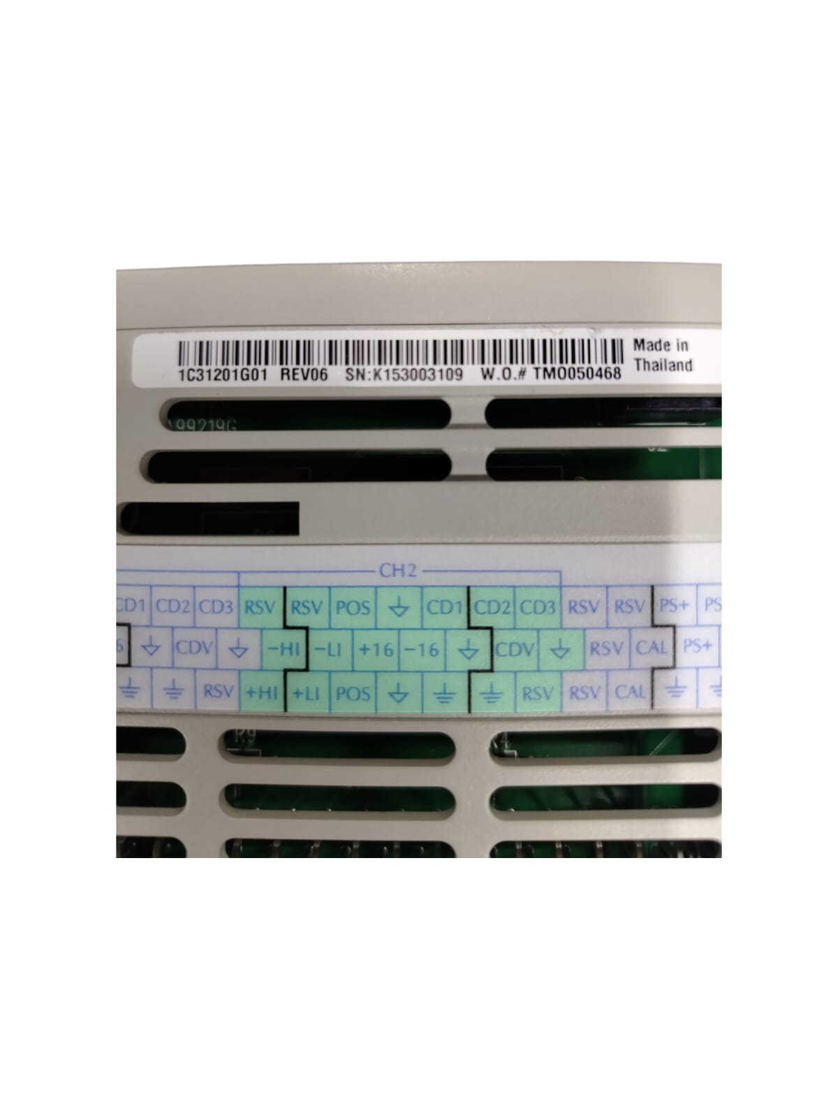 Emerson Ovation 1C31201G01 Módulo de salida analógica