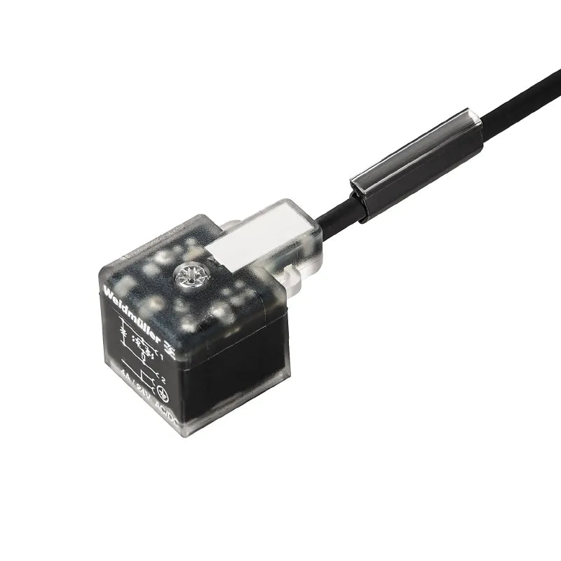SAIL-VSA-3.0U(0.5) Conector de válvula con cable de 3mt Diseño A Con diodo