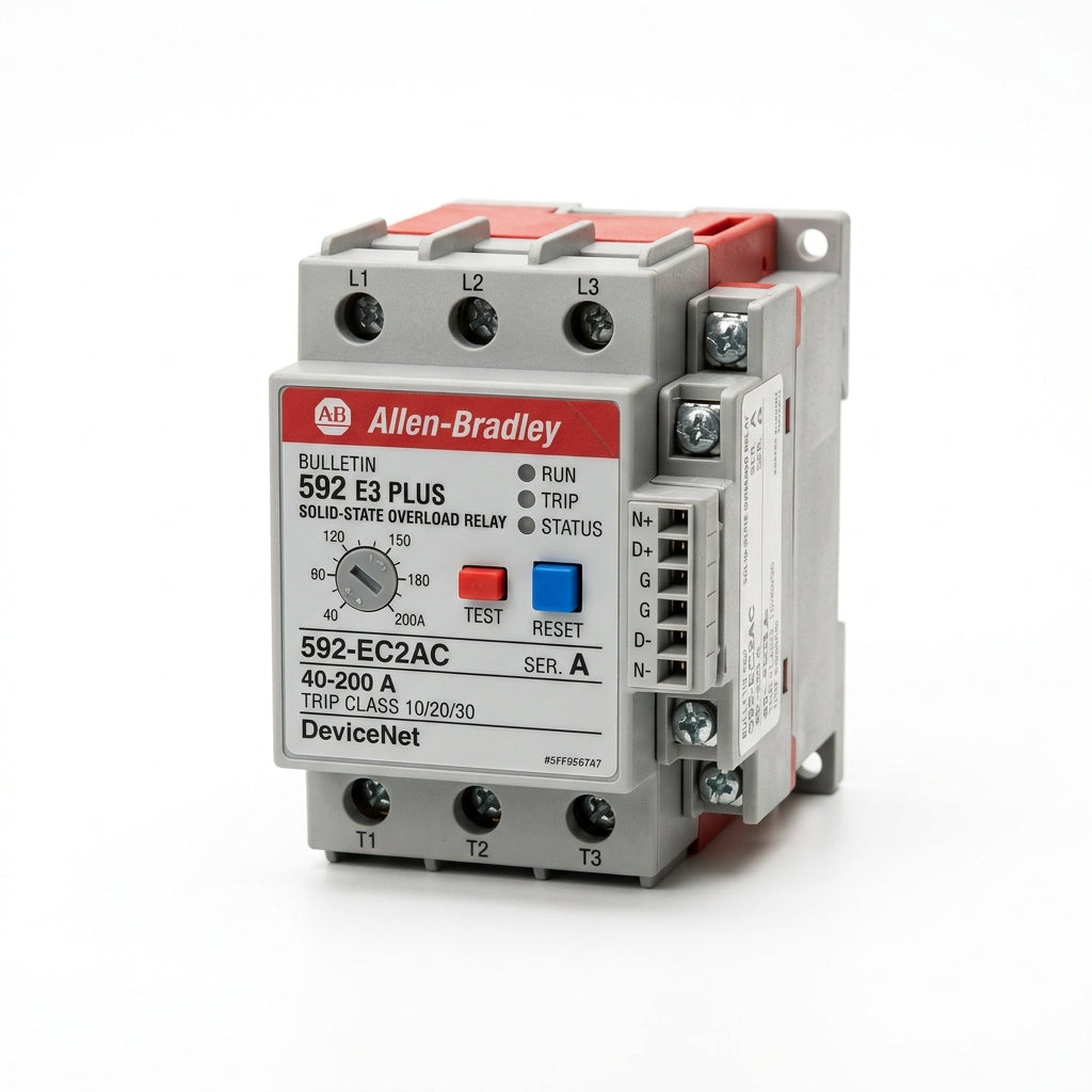 Allen Bradley 592-ec2ac relé de sobrecarga