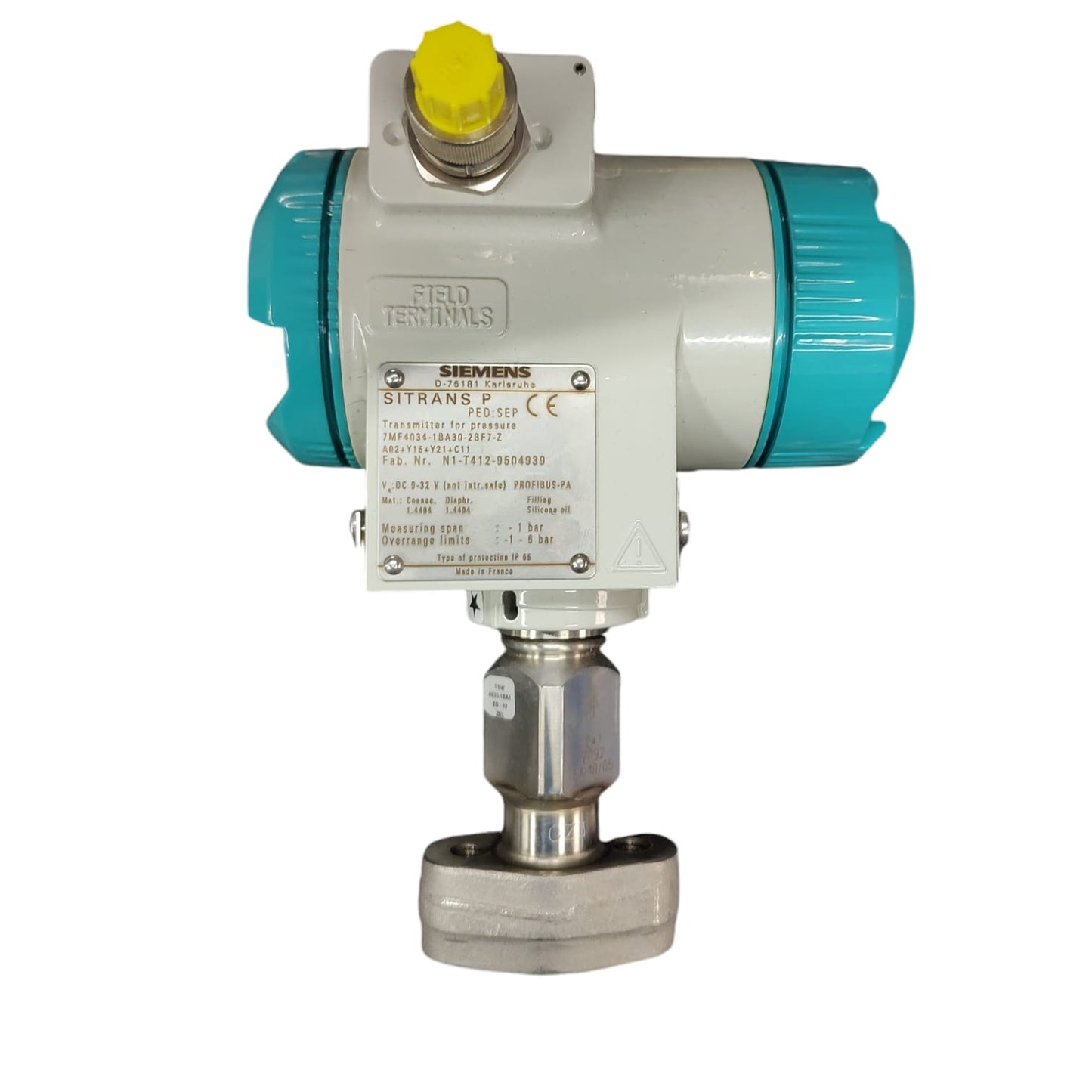 Siemens sitrans P 7mf4034-1ba30-2bf7-z transmisor de presión