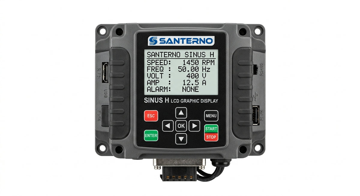 Santerno SINUS H LCD GRAPHIC DISPLAY