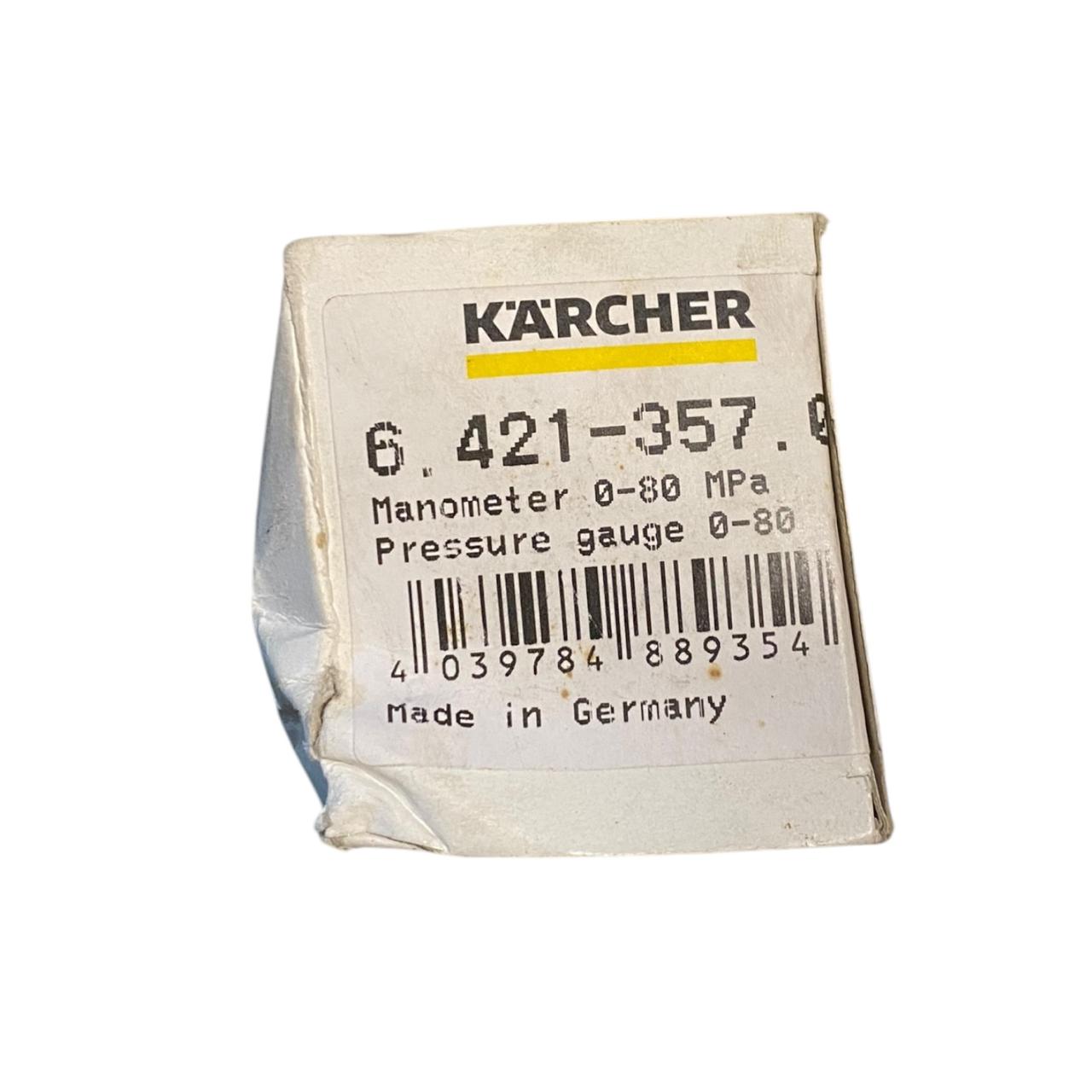 Karcher 6.421-357.0 manómetro de glicerina