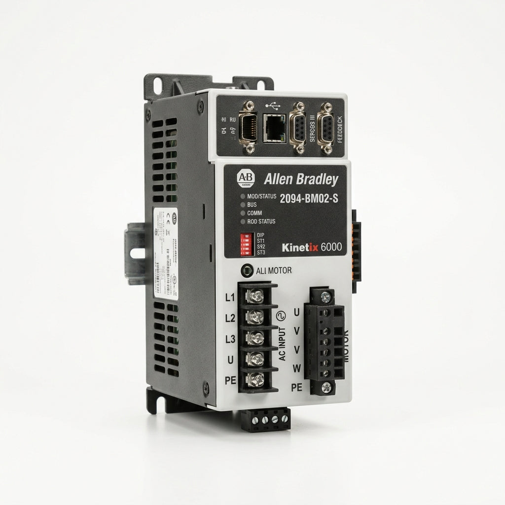 Allen Bradley 2094-bm02-s Ser.b módulo de eje integrado