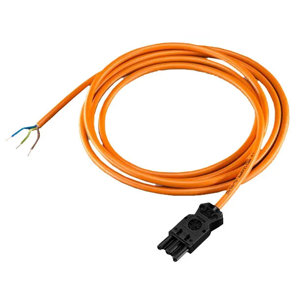 SZ Cable de alimentación de 3 metros naranja 5pz