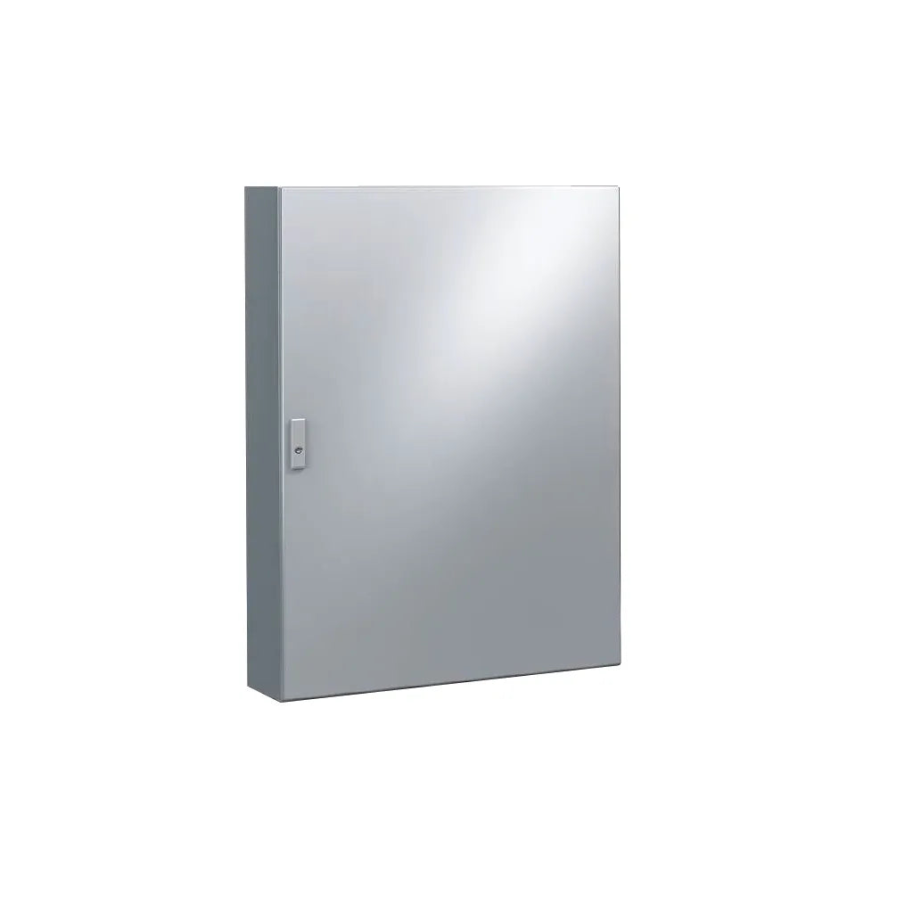 AE Gabinete mural de chapa de acero 1P 1200Hx800Wx300Dmm RAL7035 IP66 NEMA 4