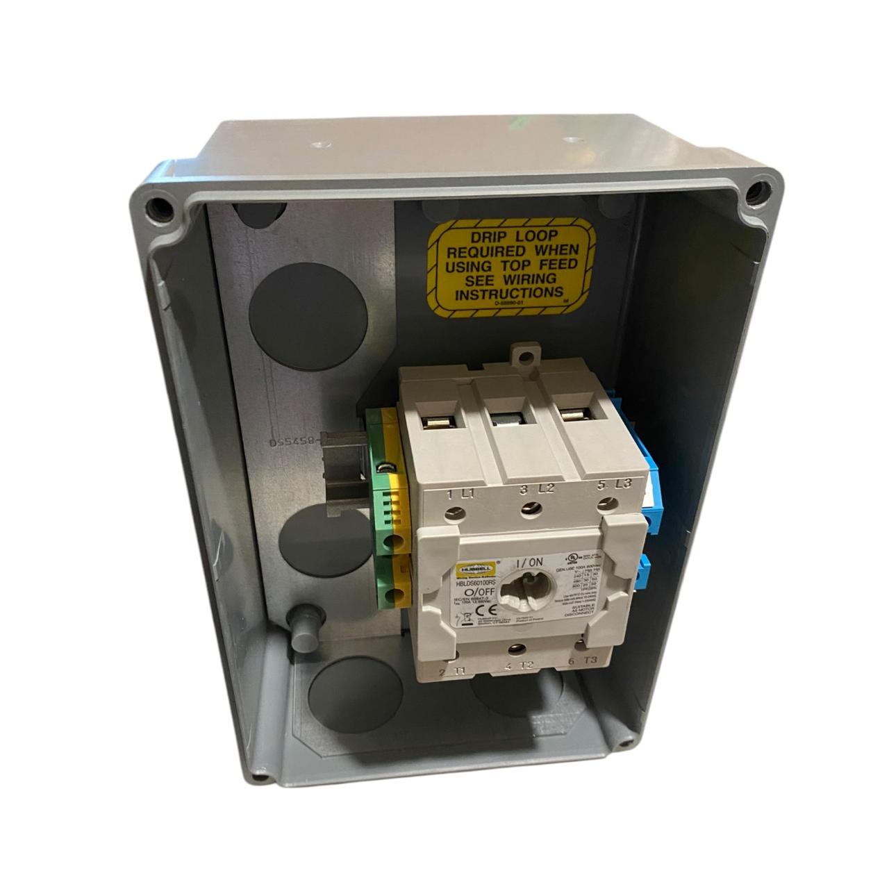 HUBBELL HBLDS60100RS Gabinete industrial