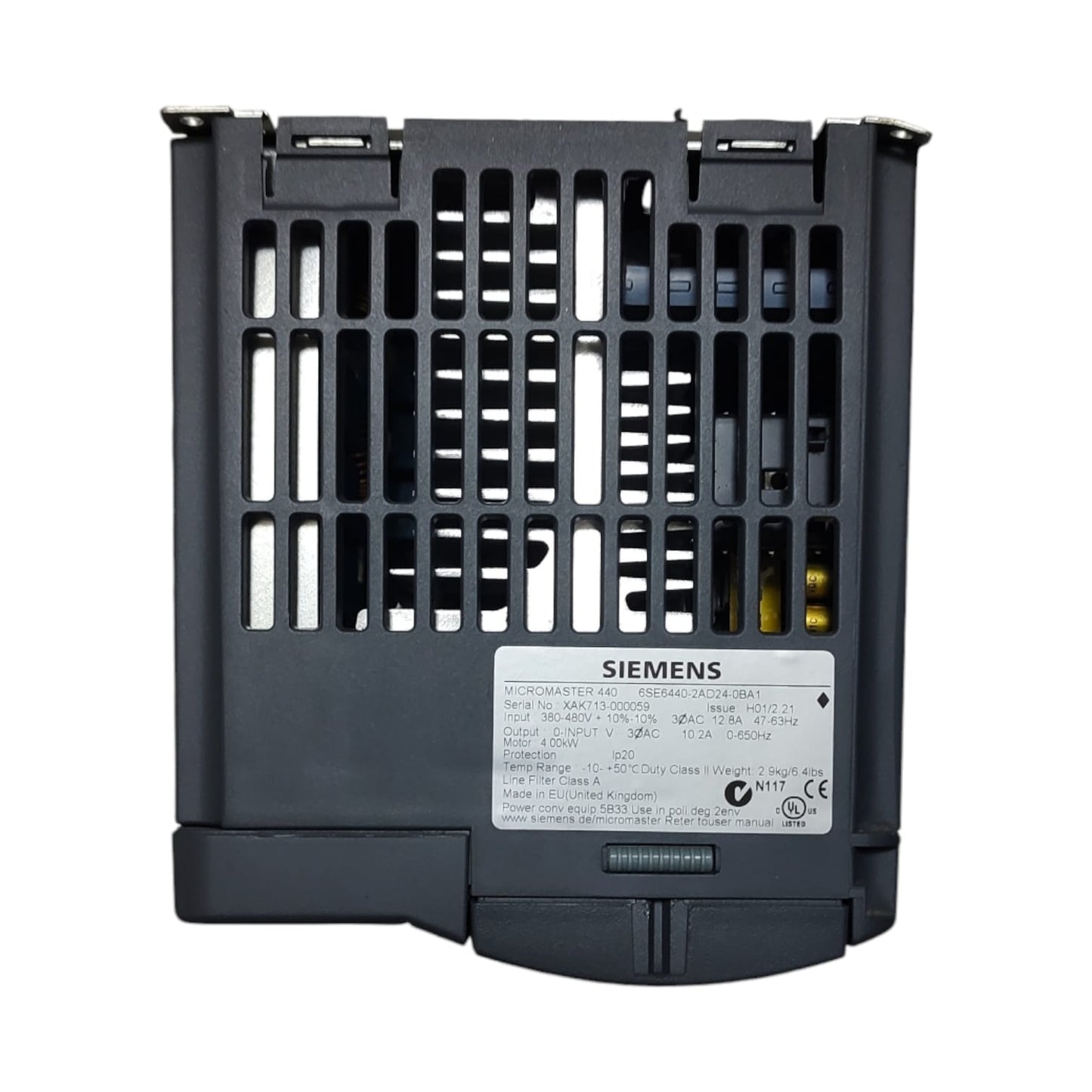 Siemens 6SE6440-2AD24-0BA1 variador de frecuencia