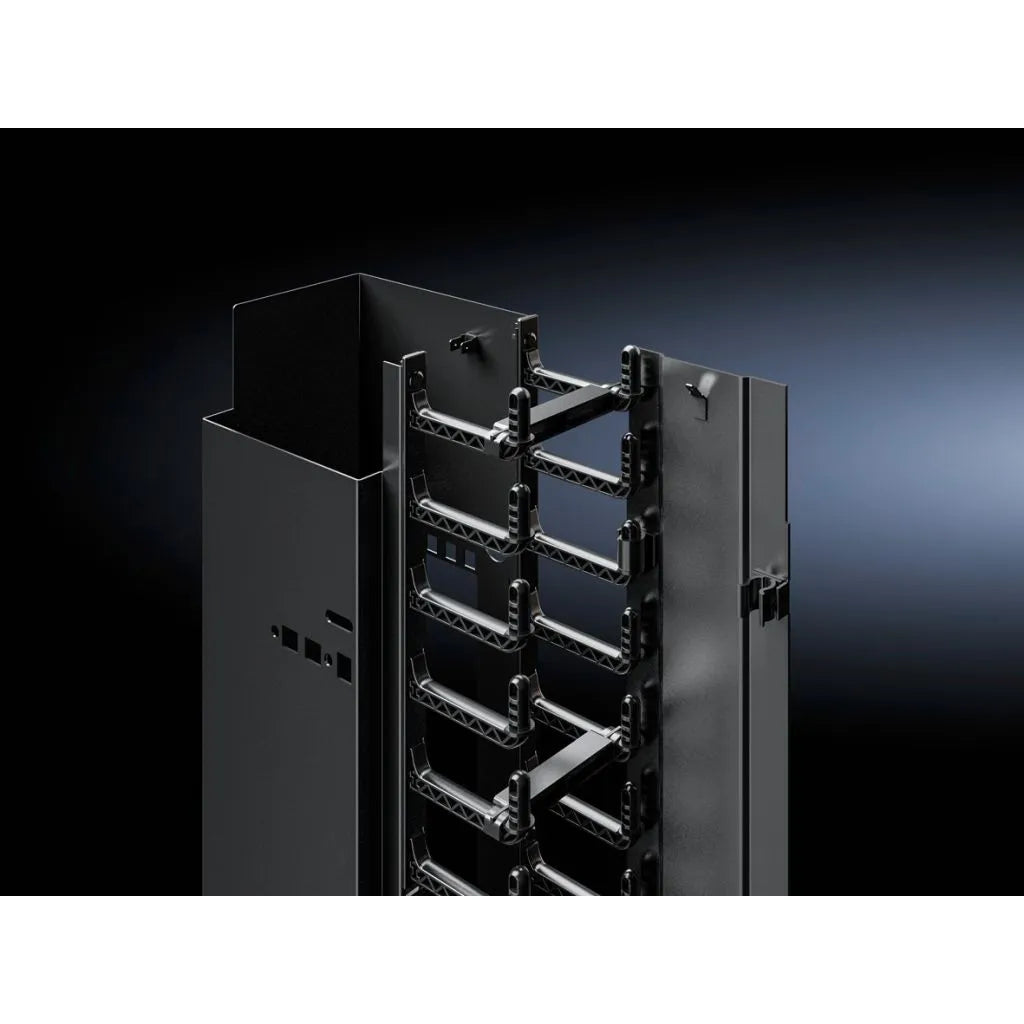 DK Canaleta para cables de 38UA para paso oculto de cables RAL 9005 2000Hx800Wmm