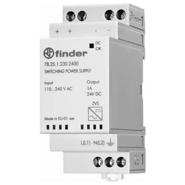 Fuente de alimentación monofásica 110-240V Output 25W 24VCD 0.75A