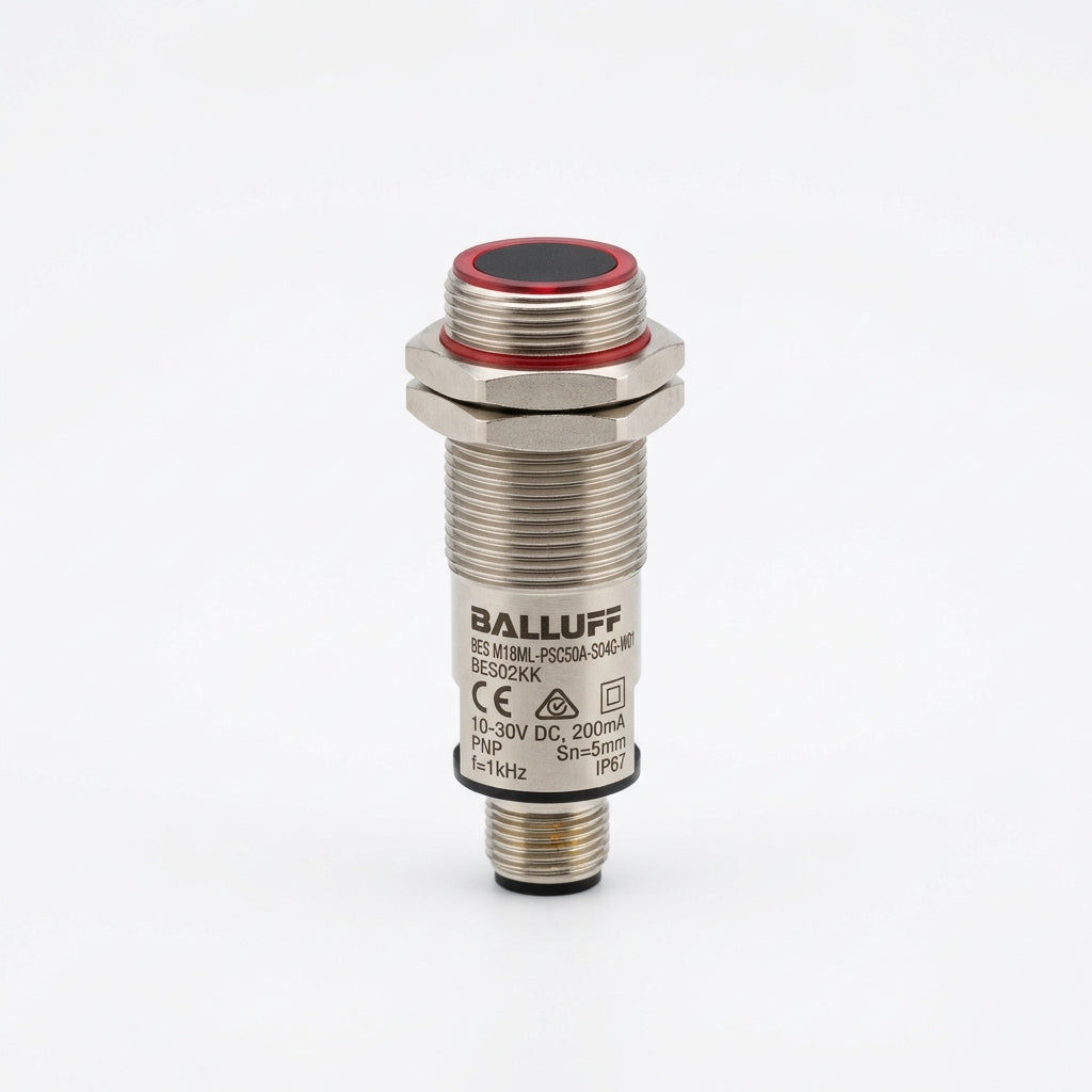 BALLUFF BES02KK BES M18ML-PSC50A-S04G-W01 Sensor inductivo