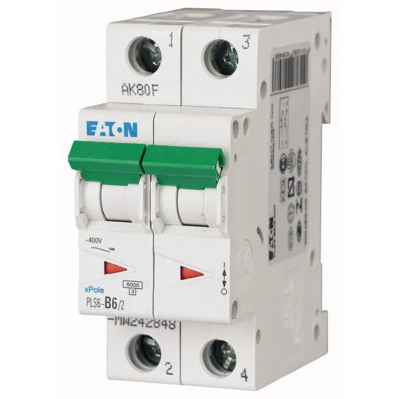 PLS6-C6/2-MW Xpole Interruptor termomagnético (ITM) 2P 6A 6kA Curva C