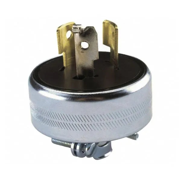 Clavija de media vuelta 3 polos 3H 20A 125/250VCA Gris Arrow Hart