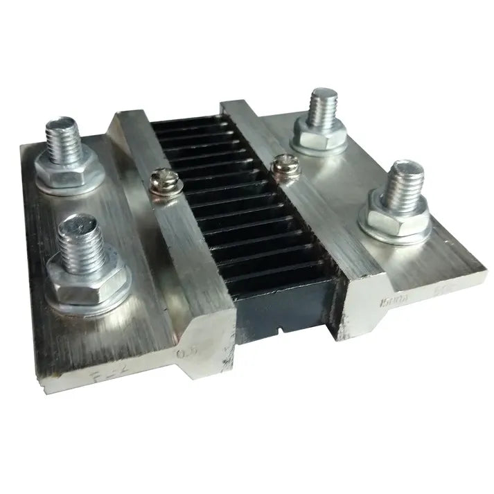 Resistencia Shunt PST 1500A 50mV dimensiones 152.5x90mm