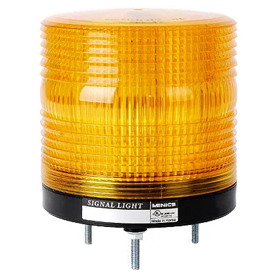 Baliza de xenón de 115mm Luz estroboscópica 110VCA Amarillo