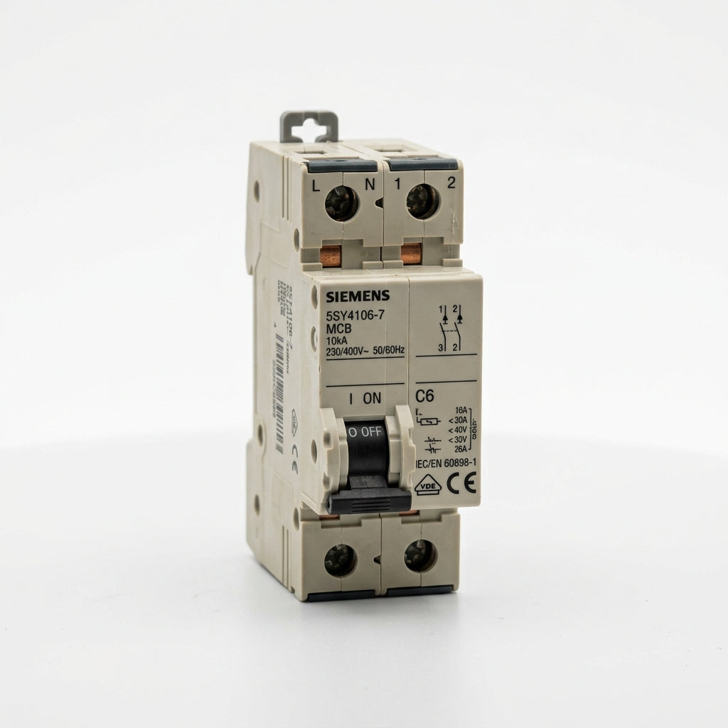 Siemens 5sy4106-7 interruptor automático