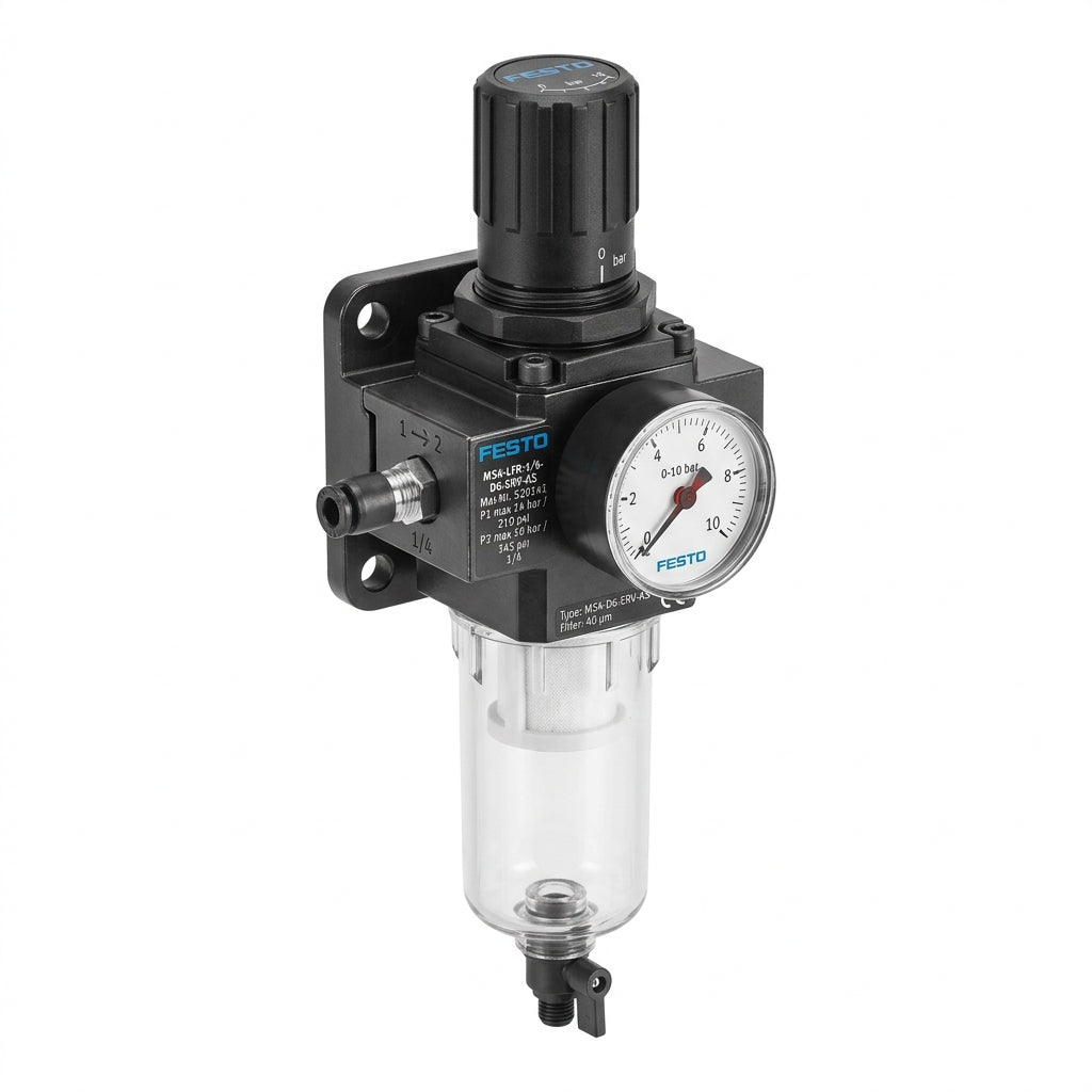 FESTO MS4-LFR-1/4-D6-ERV-AS