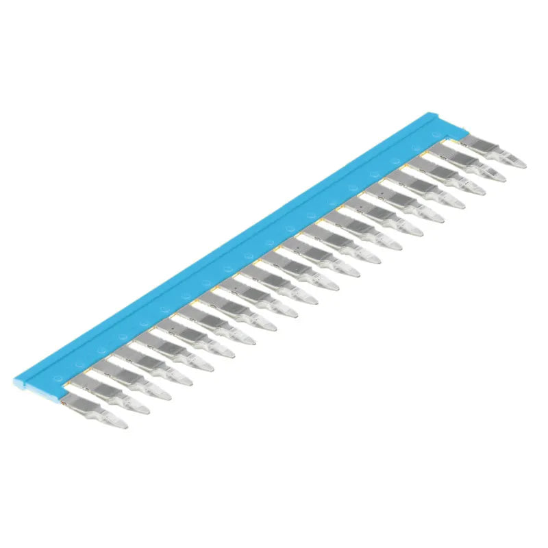 ZQV 4N/20 BL Puente enchufable azul de 20 polos para WDU/ZDU/ZDK… de 4 mm²