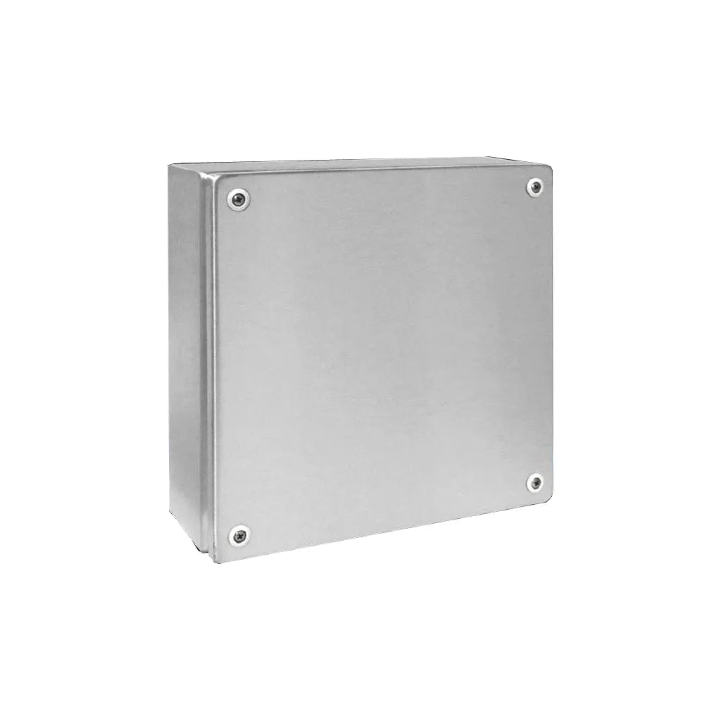 KL Caja de bornes de acero inoxidable 300Hx300Wx120Dmm IP66 Sin placa.Mont