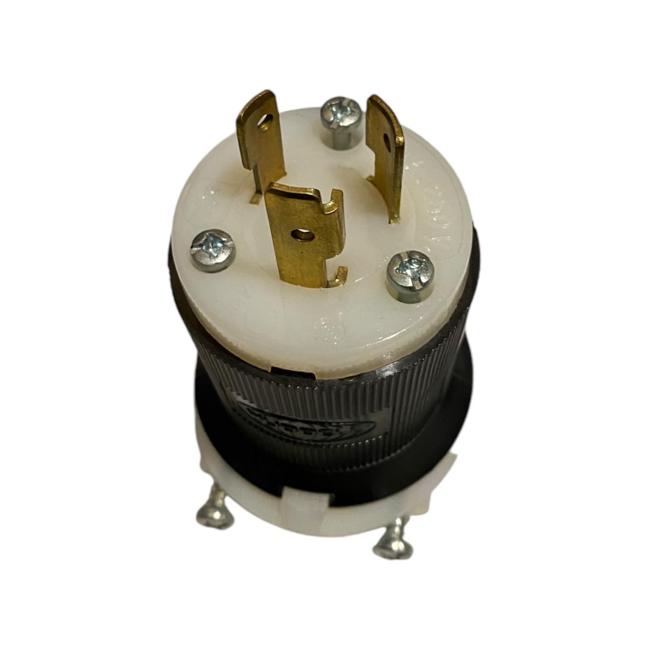 Hubbell HBL2321 enchufe de bloqueo