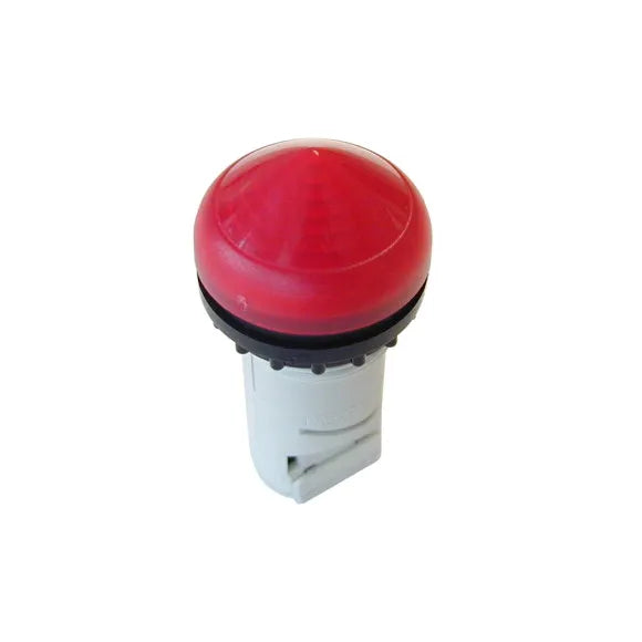 M22-LCH-R RMQ-Titan luz piloto compacto Cónico 22mm Rojo para bulbo BA9s