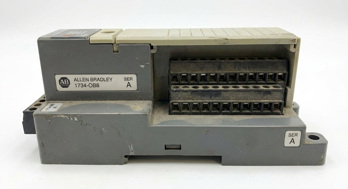 ALLEN BRADLEY 1734-OB8 +1734-MB SER A