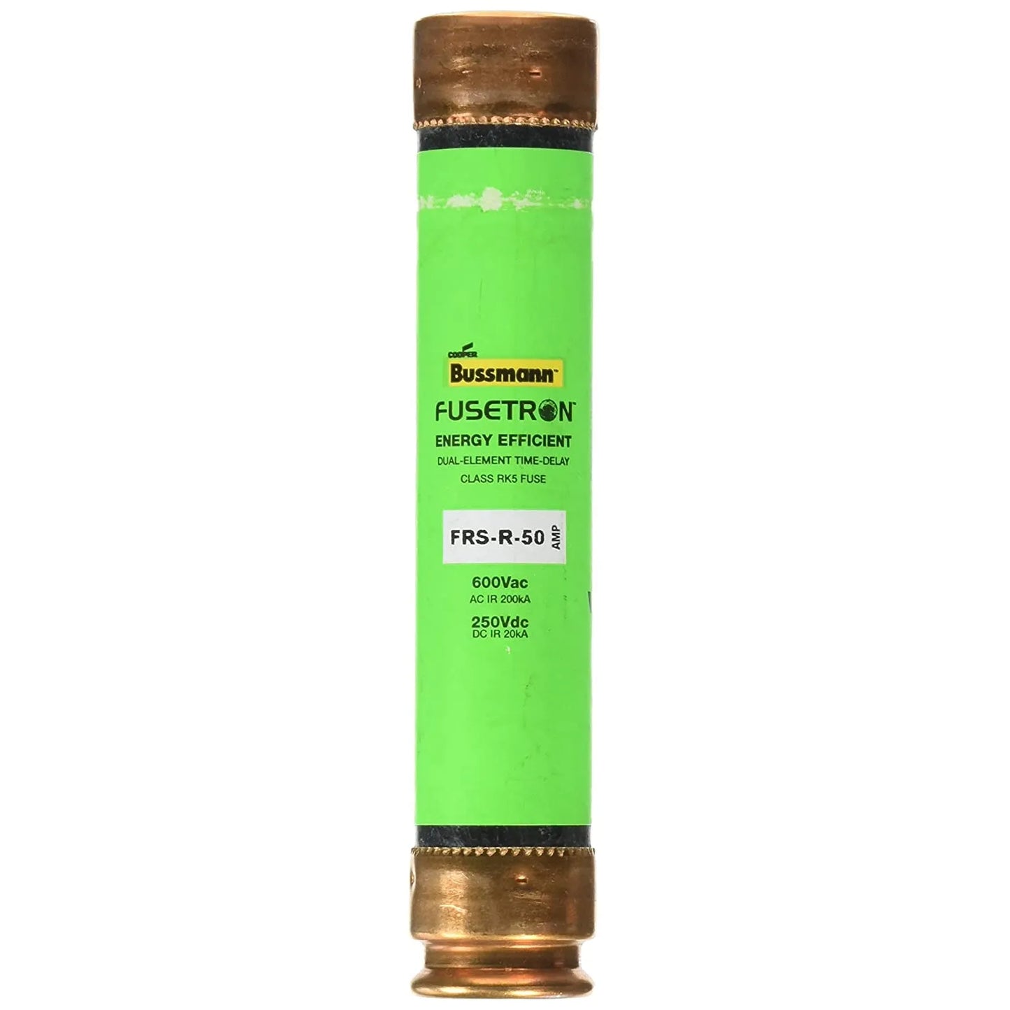 Fusetron Fusible accion retardada Clase RK5 2-Elemento 27x140mm 50A 600VCA 200kA