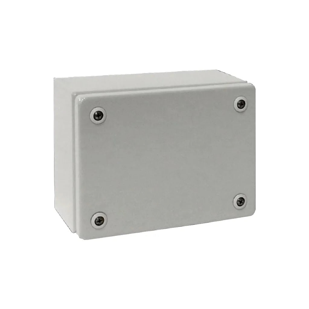KL Caja de bornes de chapa de acero 150Hx200Wx120Dmm IP66 RAL7035 Sin placa.Mont